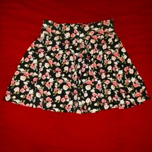 Charlotte Russe Floral Skirt